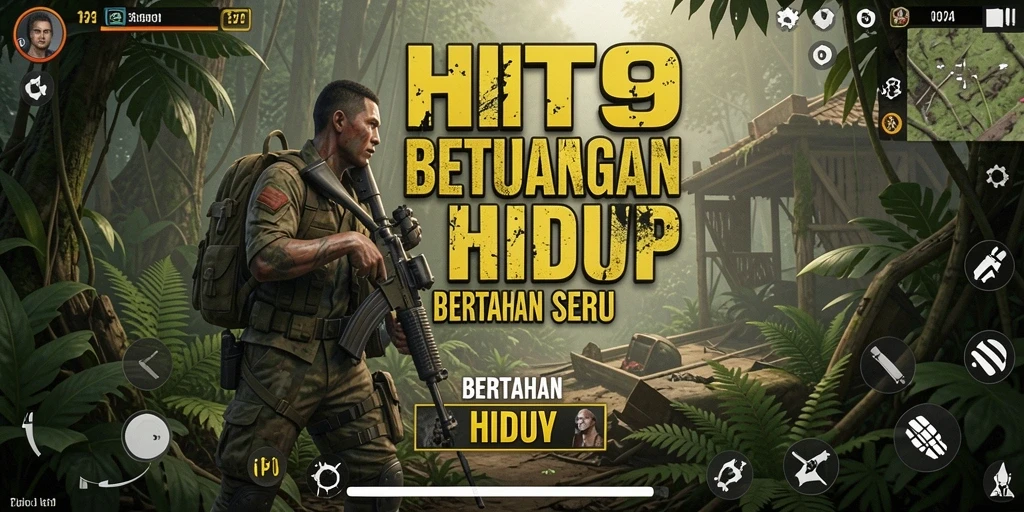 Tampilan antarmuka permainan HIT9 yang menarik dan mendebarkan.