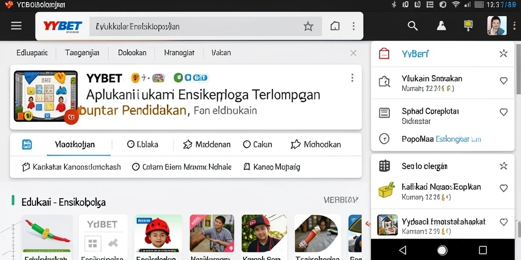 Antarmuka YYBET yang menarik dan informatif untuk pendidikan.